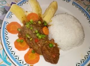 Una foto de Seco de carne