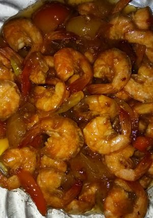 Foto resep Udang saus tiram