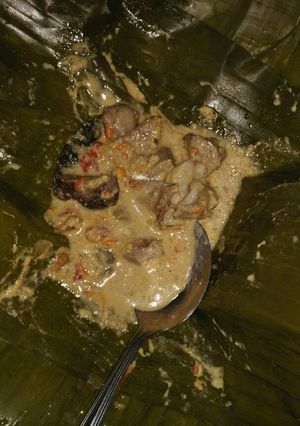 Foto resep Bothok Jerohan Ayam Bumbu Rujak