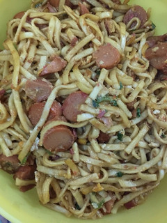 Foto resep Mie goreng pipih pedas