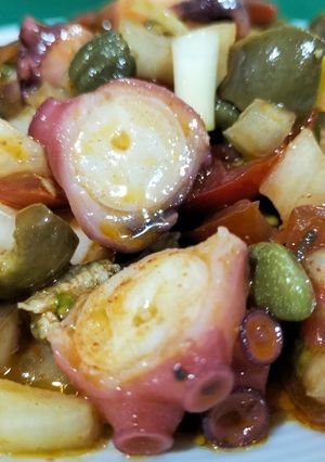 Una foto de Salpicón de pulpo