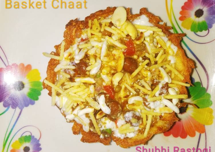 Basket Chaat Recipe By Shubhi Rastogi Cookpad