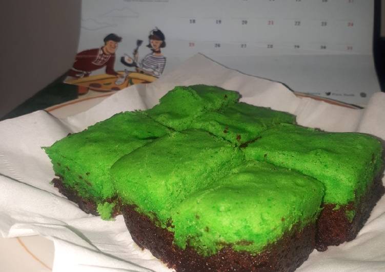 Brownis pandan