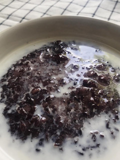 Foto resep Bubur Ketan Hitam Kuah Fiber Creme