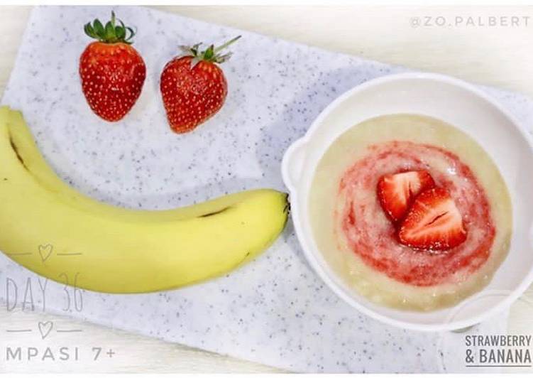 Strawberry & Banana Puree
