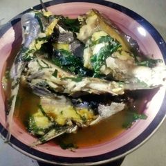 A picture of Catfish Pepper soup.
