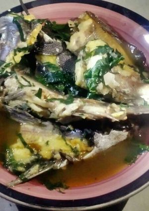 A picture of Catfish Pepper soup.
