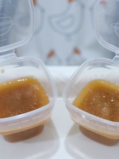 Foto resep Mpasi 6m puree apple