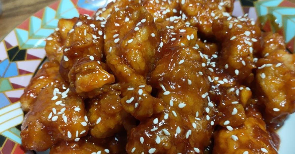 Resep Spicy Korean Chicken oleh Veny - Cookpad