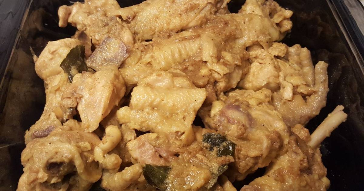 Resep Ayam hip (ungkep bumbu kuning) oleh Wie Thema - Cookpad