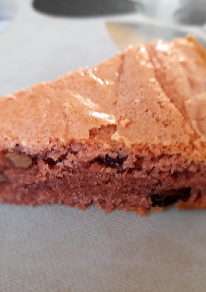 Una foto de Velvet brownie de 3 chocolates