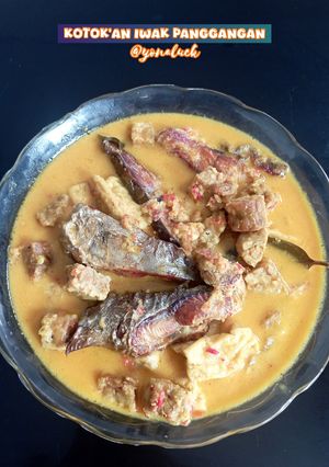 Foto resep Kotok'an Iwak Panggangan