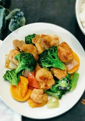 黑醋雞肉蔬食 的食譜成品照片
