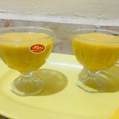 A picture of Mango smoothy.