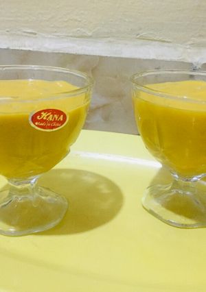 A picture of Mango smoothy.