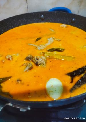 Foto resep Kari Ayam Santan + Telur