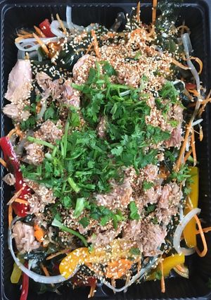 Hình của món Salad Cầu Vồng.