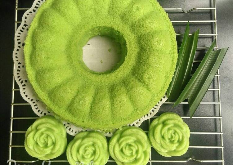 Resep Bolu Pandan Putih Telur, Bikin Ngiler