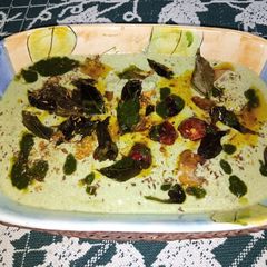A picture of Brinjal Chutney Masala.