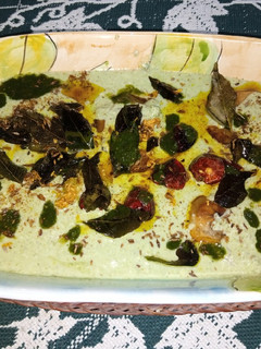 A picture of Brinjal Chutney Masala.