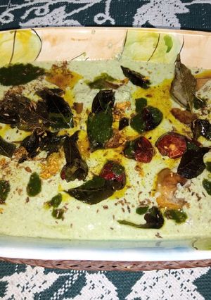 A picture of Brinjal Chutney Masala.