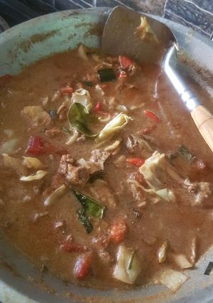 Foto resep Tongseng sapi campur ayam
