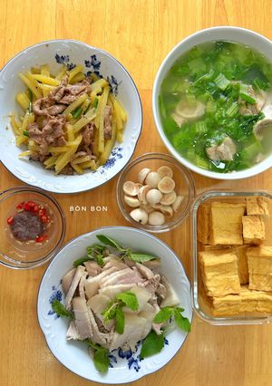 Hình của món Mâm Cơm Gia Đình 5 Món.