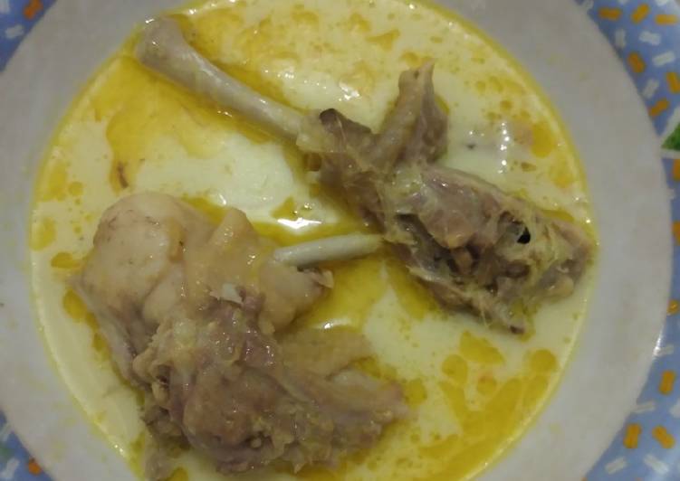 Resep Masak Santan Ayam Kampung Enak Oleh Sri Nirwana Azis Cookpad