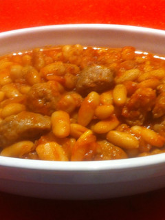 Foto di #ilboccatv: Fagioli all'uccelletto con salsiccia