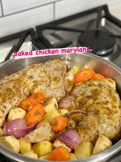 Foto resep Baked chicken maryland