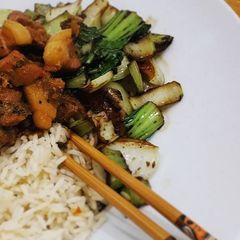 A picture of Vietnamese Caramelised Pork.
