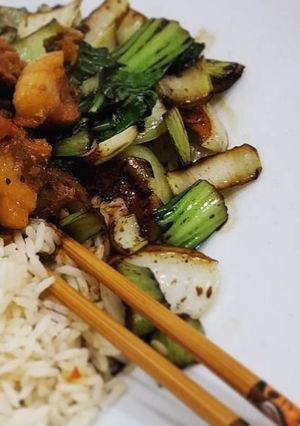 A picture of Vietnamese Caramelised Pork.