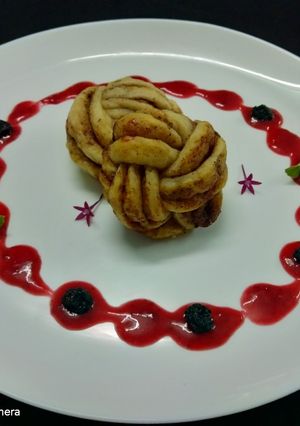 সিনেমন রোল(cinnamon roll recipe in bengali) রেসিপির প্রধান ছবি