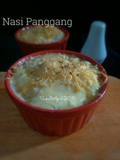 Foto resep Nasi panggang keju