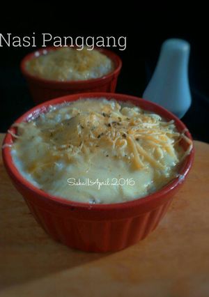 Foto resep Nasi panggang keju