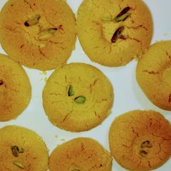 Besan nankhatai A picture of Besan nankhatai.
