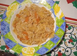 Una foto de Yakisoba