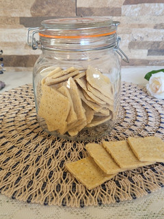 Una foto de Crackers sin gluten