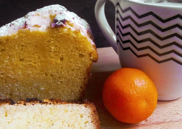 Bolo de tangerina e iogurte