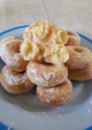 Foto resep Donat (tanpa diuleni lama)