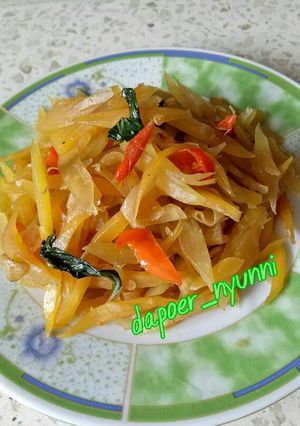 Foto resep Oseng pepaya muda