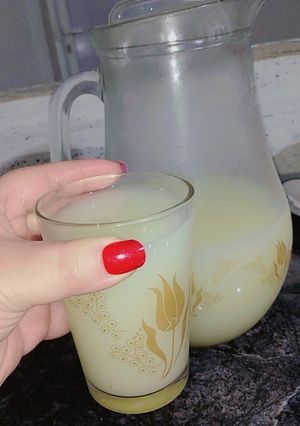 صورة لوصفة شاربات الليمون مذاق منعش 😍😍😍😍