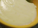 Crema pastelera sabor limón