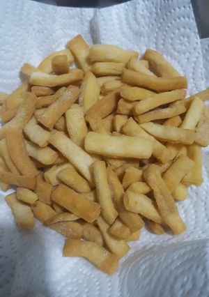 Una foto de Palitos salados caseros