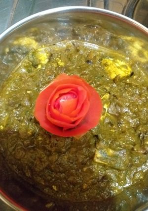 পালক পনির (palak paneer recipe in Bengali) রেসিপির প্রধান ছবি