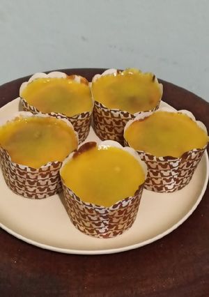 Foto resep Bolu Hokaido siram Lemon Curd