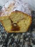 Budín de vainilla c/ dulce de leche!!