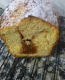Budín de vainilla c/ dulce de leche!!