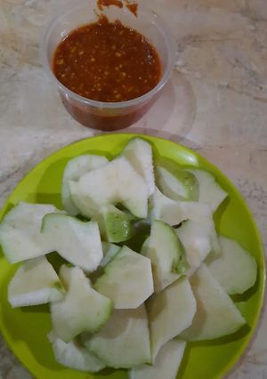 Foto resep Bumbu rujak kacang
