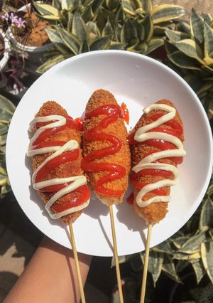 Foto resep Corndog sosis mozarella
